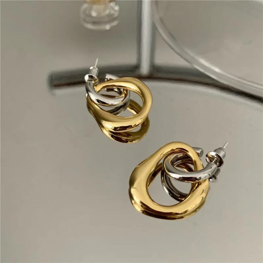 DUO CHARM EARRINGS